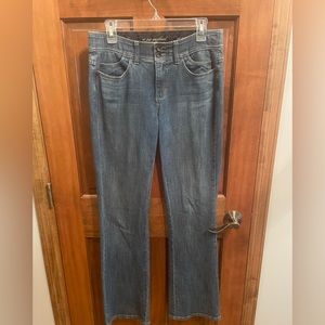 Ladies Lee No Gap Wristband Jeans Size 8L